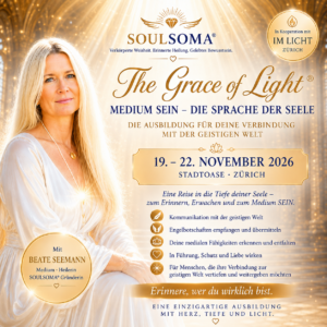 SOULSOMA® The GRACE of LIGHT® IM LICHT | Zürich Veranstaltungsort Stadtoase