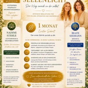 SEELENLICHT - Der Weg zurück zu dir selbst✨ Dein erster Schritt - 1 Monat für Dich❤️